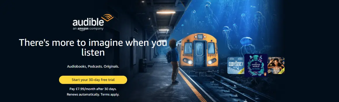 Amazon Audio Book Trials