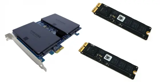 SSD 2.5 with SSD Blade