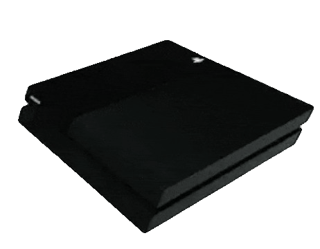 PS4 1000 Black Rotating
